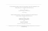A FRAMEWORK FOR ECONOMIC DEVELOPMENT IN MICHIGAN'S … · V 5. Implementing a Development Strategy for the Upper Peninsula 64 TABLE OF CONTENTS Preface and Acknowledgments iii Executive