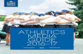 ATHLETICS MEDIA GUIDE 2016–17 - Saint Mary's College Media... · 2016. 12. 5. · + 2004 MIAA Tournament Champions TENNIS ... (8 sports): 3.38 Athletic Department cumulative GPA