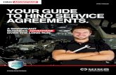 hino.com.au YOUR GUIDE TO HINO SERVICE AGREEMENTS....question a Hino Service Agreement is a clever business move. 1 Low flat costs over the long run. You know what you’re up for