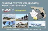 TENTATIVE FIVE YEAR WORK PROGRAM FISCAL YEARS 2020-2024swflroads.com/WorkProgram/2018/documents/Collier.pdf · tentative work program report july 1, 2019 through june 30, 2024 collier