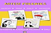 Artists FREEBIES Artwithjennyk · 2018. 9. 14. · ___Copy paper ___Pencils and erasers ___Colored markers, crayons or colored pencils Included: 1. Unscramble the portrait drawing
