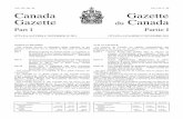 Vol. 145, No. 46 Vol. 145, no Canada Gazette du Canada2011/11/12  · peaux et insignes du Canada (volume, page) : Enregistrement des armoiries, des supports et du drapeau de la province