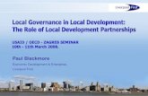 This is Liverpool - OECD · Background to UK Local Strategic Partnership’s / Liverpool First. Liverpool –A Story of Place Local Delivery and Partner Development Liverpool’s