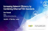 Increasing Network Efficiency by Combining Ethernet/TSN … · 2020. 9. 25. · COMPANY PUBLIC 3 Overview Many people are aware of the IEEE 802.1 TSN & 802.3 PHY STDs These standards