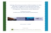 Using Socioeconomic Information in the Design of Marine ...dfg.ca.gov/mlpa/pdfs/hartyreport120706.pdfUsing Socioeconomic Information in the Design of Marine Protected Areas Under the