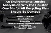 An Environmental Justice Analysis on Why the ... - Dr Robert Bullarddrrobertbullard.com/wp-content/uploads/2014/08/An-EJ-Analysis-Wh… · Robert D. Bullard Glenn S. Johnson Denae