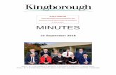 assistance and information of members MINUTES...2018/09/10  · Minutes No. 20 Page 6 10 September 2018 a) the ·number of court cases this Council has authorised in the last 4 years