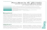 Prevalence of impaired fasting glucose in adults ...rada en ayuno, hipertriacilgliceridemia, insulinorresistencia. Abstract Introduction: Impaired Fasting Glucose (IFG) is one of the