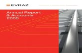 Annual Report & Accounts 2008 - VítkoviceANNUAL REPORT & ACCOUNTS 2008 EVRAZ GROUP S.A. I Company Overview 2 Who We Are 3 Corporate Structure 4 ... and coking coal requirements amounted