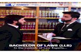 BACHELOR OF LAWS (LLB) Brochures-2018/LLB Brochure 20… · Barrister Shaheer Roshan Shaikh Bar-at-Law (Lincoln’s Inn), LLB (Hons.) (Queen Mary University of London) Standard Entry