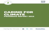 CARING FOR CLIMATE · Introduction and Signatory Analysis 6 Emissions Analysis 10 Commitment Analysis 12 Caring for Climate Workstreams and 2015 Events 18. 4 The 2015 progress report