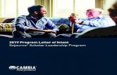 2019 Program Letter of Intent - Professional Chaplains · residency years training preferred (completion of post-graduate (PGY-2) residency in pain management and palliative care
