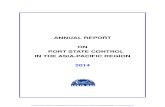 ANNUAL REPORT ON PORT STATE CONTROL IN THE ASIA … stats/2014 Tokyo MOU annual_report.pdfWe are pleased to present the Annual Report on Port State Control in the Asia-Pacific Region