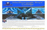 Marlborough Boys’ College · 2020. 9. 30. · Marlborough Boys' College at the beginning of the new school year in 2021. John comes to us from Northland . College where he is currently