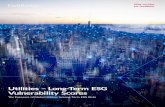 Utilities – Long-Term ESG Vulnerability Scores€¦ · This pilot report looks at how ESG factors may affect credit risk in the longer-term under a realistic downside ... Key factors