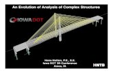 An Evolution of Analysis of Complex Structures1. Statically Indeterminate Structures 2. Influence Surface for Live Load Analysis 3. Geometric Nonlinearity 4. Material Nonlinearity