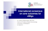 International consensus on core outcomes for vitiligo · SPRUSD Setting Priorities & Reducing Uncertainties for People with Skin Disease Background Vitiligo: the most common depigmentation