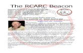 The RCARC Beacon€¦ · KE4RX/r 441.8125 + DSTAR Roane County ARC KE4RX-1 144.390 APRS Digipeater Roane County ARC K4APY/r 147.120 + (pl 82.5) K4APY Repeater K4APY/r 224.840 - (pl