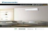 Download the Free Air Conditioners Panasonic Sizing Wizard … · 2017. 10. 31. · Air Conditioners 2012/2013 Panasonic Australia Pty. Limited. HO/NSW 1 Innovation Road, Macquarie