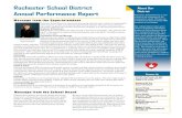Rochester School District About Our District Annual ... · Migrant (May 2016) 0.9% Section 504 (May 2016) % Unexcused ... Student Demographics 2015-2016 Mission Statement Preparing