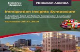 Immigration Insights Symposium - Ogletree Deakins...A Strategic Look at Today’s Immigration Landscape Join us for an in-depth and practical program covering key immigration law topics