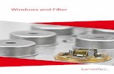 Windows and Filter - InfraTec · The field of view of the detector (FOV) is an important parameter for applications as well as for the flame sensors. However, this is defined differently
