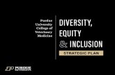 University Purdue DIVERSITY, Veterinary Medicine EQUITY ... · The Purdue Veterinary Medicine (PVM) Office for Diversity, Equity and Inclusion’s (DEI) role is to operationalize