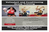 Volleyball and Conditioning Group Trainingclubunionvolleyball.com/wp-content/uploads/2016/05/Training-Flyer-… · and Professional Volleyball players! TWO HOURS PER SESSION . UNLV