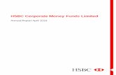 HSBC Corporate Money Funds Limited · 2020. 10. 7. · HSBC Corporate Money Funds Limited 2 Manager’s Report for the year ended April 30, 2018 Canadian Dollar Fund Market review