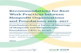Recommendations for Best Work Practices between ...migzar3.org.il/wp-content/uploads/2017/11/...Recommendations for Best Work Practices between Nonprofit Organizations and Foundations