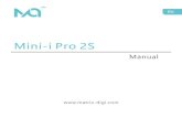 Mini-i Pro 2S Manual - Matrix Audio · Mini-i Pro 2S Manual Author: Matrix Created Date: 2/26/2018 9:55:13 AM ...