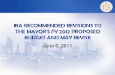 BUDGET AND MAY REVISE - San Diego · Resume Community Projects, Programs and Services Fund-$1.6 M (from FY 2011 Council Office savings transferred to the reserve) ... REVISE AND ALL