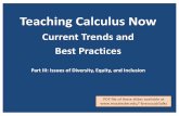 Teaching Calculus Now - Macalester Collegebressoud/talks/2018/Duquesne... · 2018. 8. 17. · order thinking. We call on institutions of higher education, mathematics departments