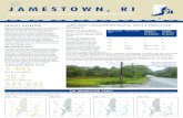 JAMESTOWN, RI - Jamestown Fa… · JAMESTOWN, RI SOCIOECONOMICS OF SEA LEVEL RISE COASTAL FACTSHEET 2010 Census Population 2010 Census Median Age 2014 ACS Median Household Income