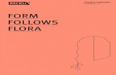 FORM FOLLOWS FLORA - RECKLI · With her sense for typography, the communication designer took over Art Direction for the lookbook and is responsible for concept and de sign. As a