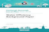 Water Efficiency Background Paper · encourage water efficiency measures wherever possible including a specific action that local government sets out local plan policies requiring