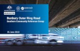 Bunbury Outer Ring Road - Main Roads Western Australia · 6/25/2019  · –Areas selected based on input from DBCA, Recovery Team members and community groups – will be completed