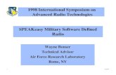1998 International Symposium on Advanced Radio ... · SUN SPARC station I/O SUBSYSTEM • DATA • VOICE CLOCK/TIME REFERENCE SUBSYSTEM ANCP BUS INTERFACE FFT SUBSYSTEM ... requires