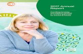 2017 Annual Report · 2016-2017 Board 5 Chairperson’s Report 10 CEO’s Report 11 ... providers including corporate, government and non-government sectors and agencies to provide