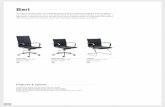 BariBari The Bari executive chair and matching visitors chair are perfect for adding a touch of style to your office or conference room. The classic black ribbed faux leather design