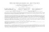 MICROBIOLOGICAL REVIEWS · 2006. 3. 17. · MICROBIOLOGICAL REVIEWS, Mar. 1991 MICROBIOLOGICALREVIEWS INSTRUCTIONSTOAUTHORS Scope Microbiological Reviews accepts reviews and monographs