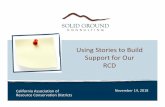Using Stories to Build Support for Our RCD€¦ · Data –Q & Q Story, and three facts. SET DIRECTION Engagement Scenario planning ... Microsoft PowerPoint - Storytelling_M.Smiley