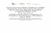 China Europe Water Platform CEWP Business and Innovation … files... · 2019. 5. 6. · 4 Key results of Information Meeting-CEWP Business and Innovation Programme 2019- Priority
