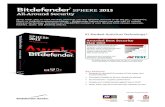 SPHERE 2013 - bitdefender.rsbitdefender.rs/wp-content/themes/RedTheme/materials/datasheets/... · antivirus technology. It protects an UNLIMITED number of your devices from viruses,