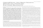 DOI:10.1145/3366343 OpenPiton: An Open Source Hardware ... · OpenPiton, an open source framework for building scal-able architecture research prototypes from one core to 500 million