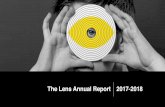 The Lens Annual Report 2017-2018 · The Lens develops people and ideas. We provide coaching, workshops and mentoring support with an emphasis on business storytelling, business modelling,