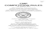 NLU # 776 CMP COMPETITION RULES - MSRPA · CMP COMPETITION RULES 15th Edition--2011 CMP Competition Rules govern the National Trophy Riﬂ e and Pistol Matches, Excellence-In-Competition