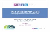 The Functional Pain Scale;...2020/01/22  · 2 Target Audience • The overarching goal of PCSS is to train a diverse range of healthcare professionals in the safe and effective prescribing