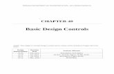 Basic Design Controls - IN.gov 3/Chapter... · 40-4A Design Vehicle Dimensions 40-4B Basic Dimensions of Design Vehicle (Combination Truck A) 40-4C Basic Dimensions of Design Vehicle