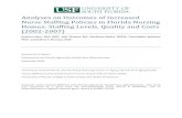 Preliminary Analyses on Outcomes of Increased Nurse ......Analyses on Outcomes of Increased Nurse Staffing Policies in Florida Nursing Homes: Staffing Levels, Quality and Costs (2002-2007)